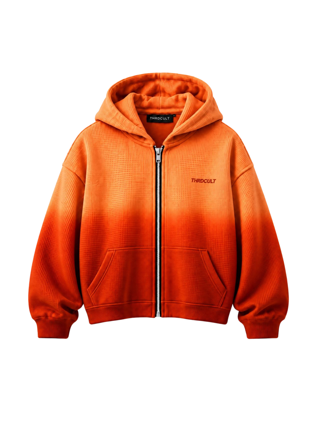EMBER HAZE WAFFLE HOODIE