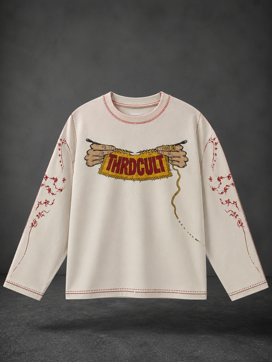 GRANDMA STITCHED LONG SLEEVE