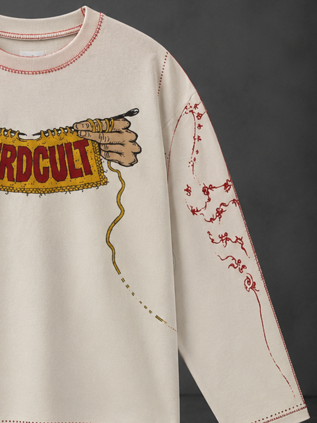 GRANDMA STITCHED LONG SLEEVE