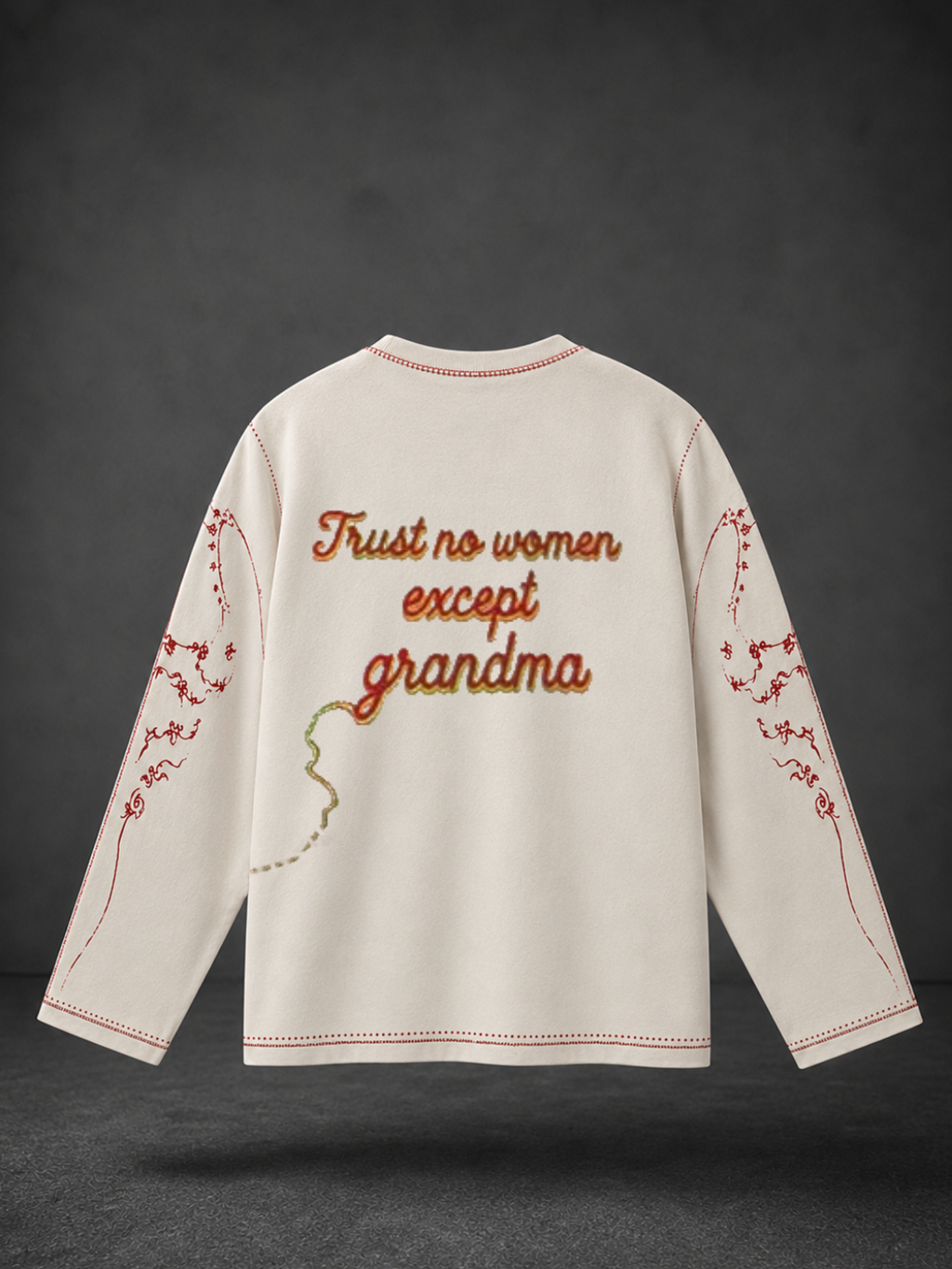 GRANDMA STITCHED LONG SLEEVE