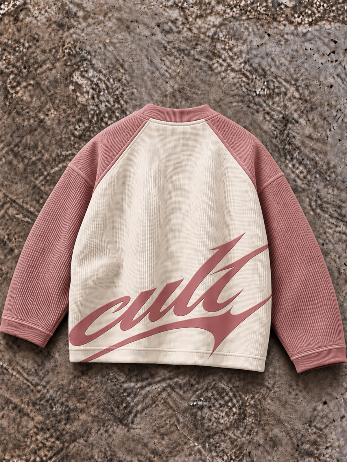 THRD CULT SCRIPT WAFFLE - DUSTY ROSE