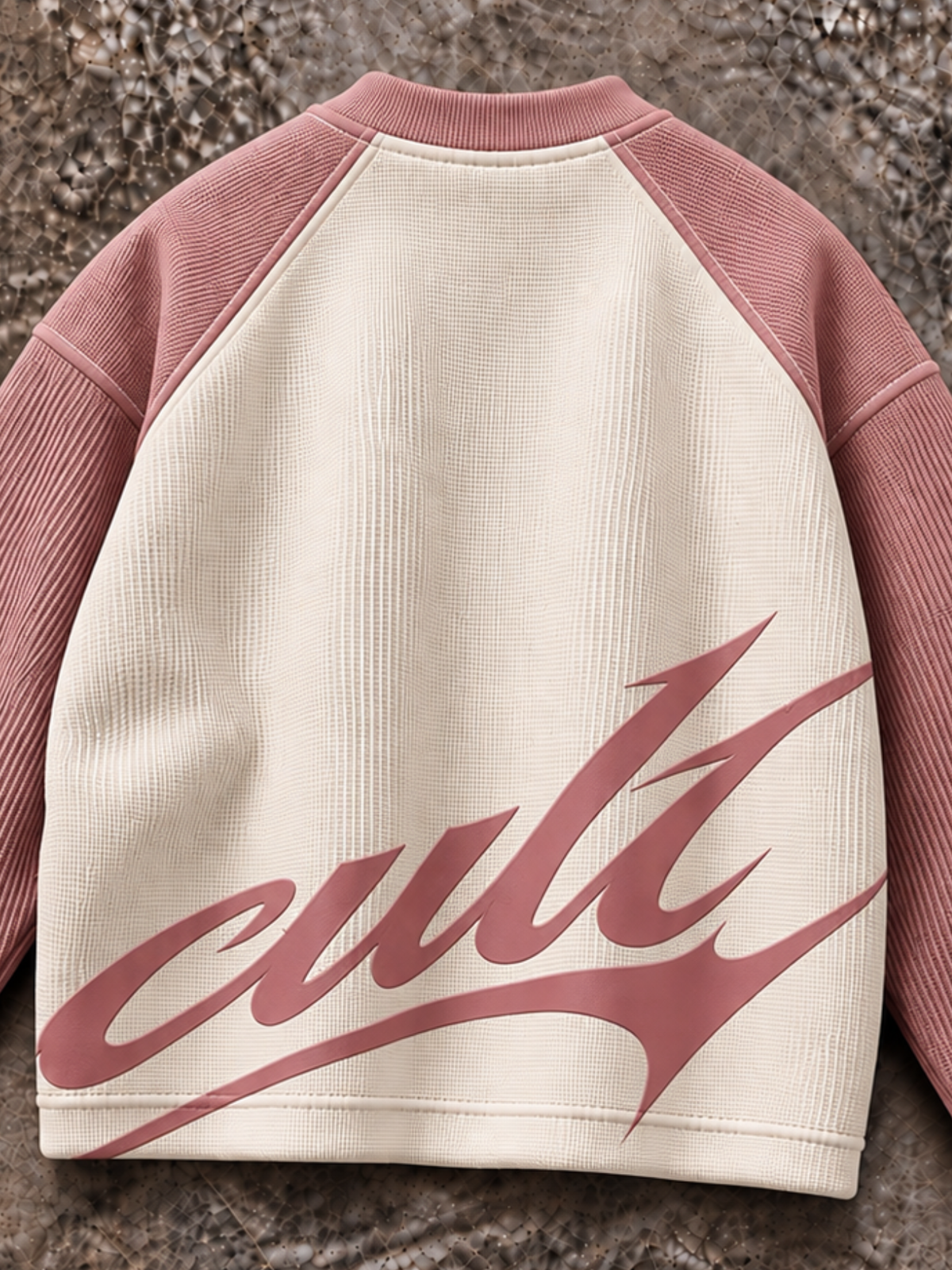 THRD CULT SCRIPT WAFFLE - DUSTY ROSE