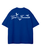 God’s Favourite - Blue Oversized Tee