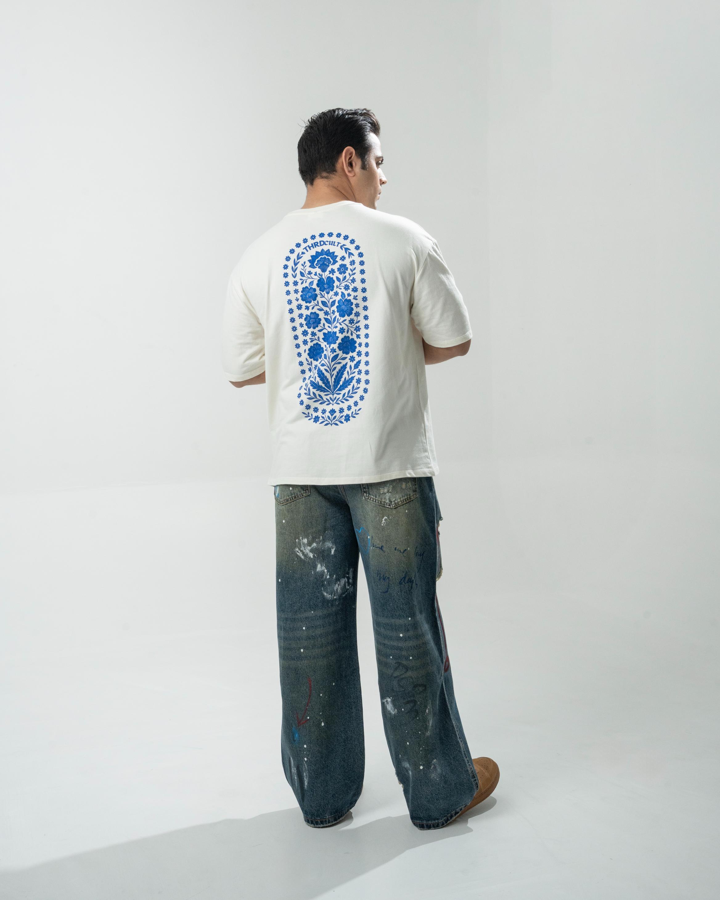 Floral - Oversized Tee