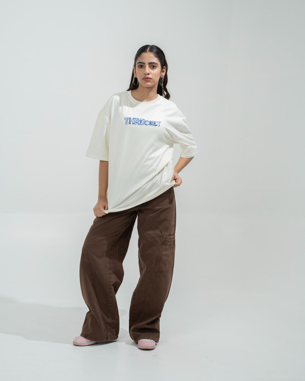 Floral - Oversized Tee