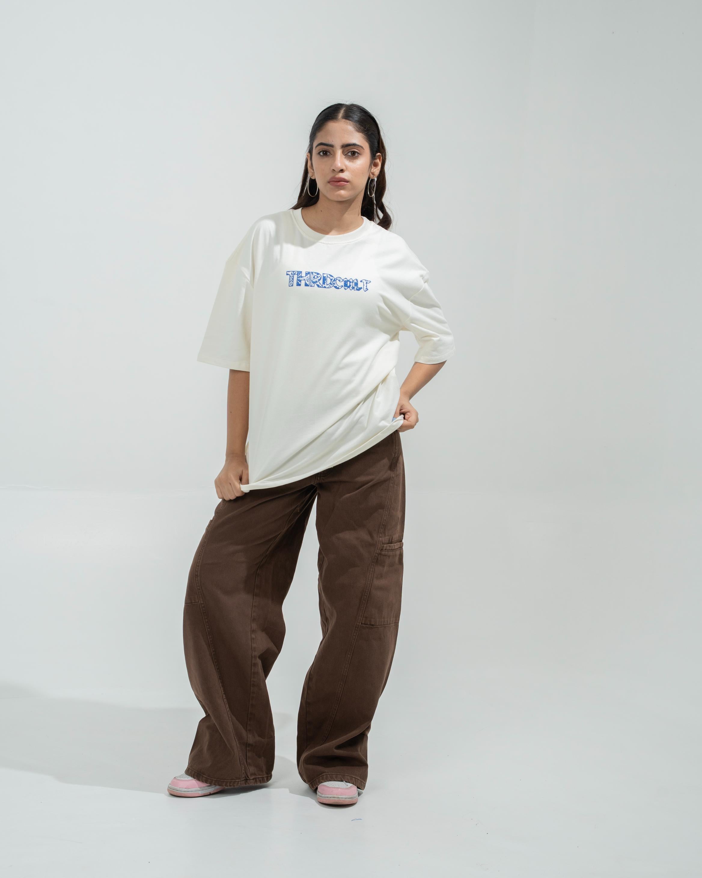 Floral - Oversized Tee