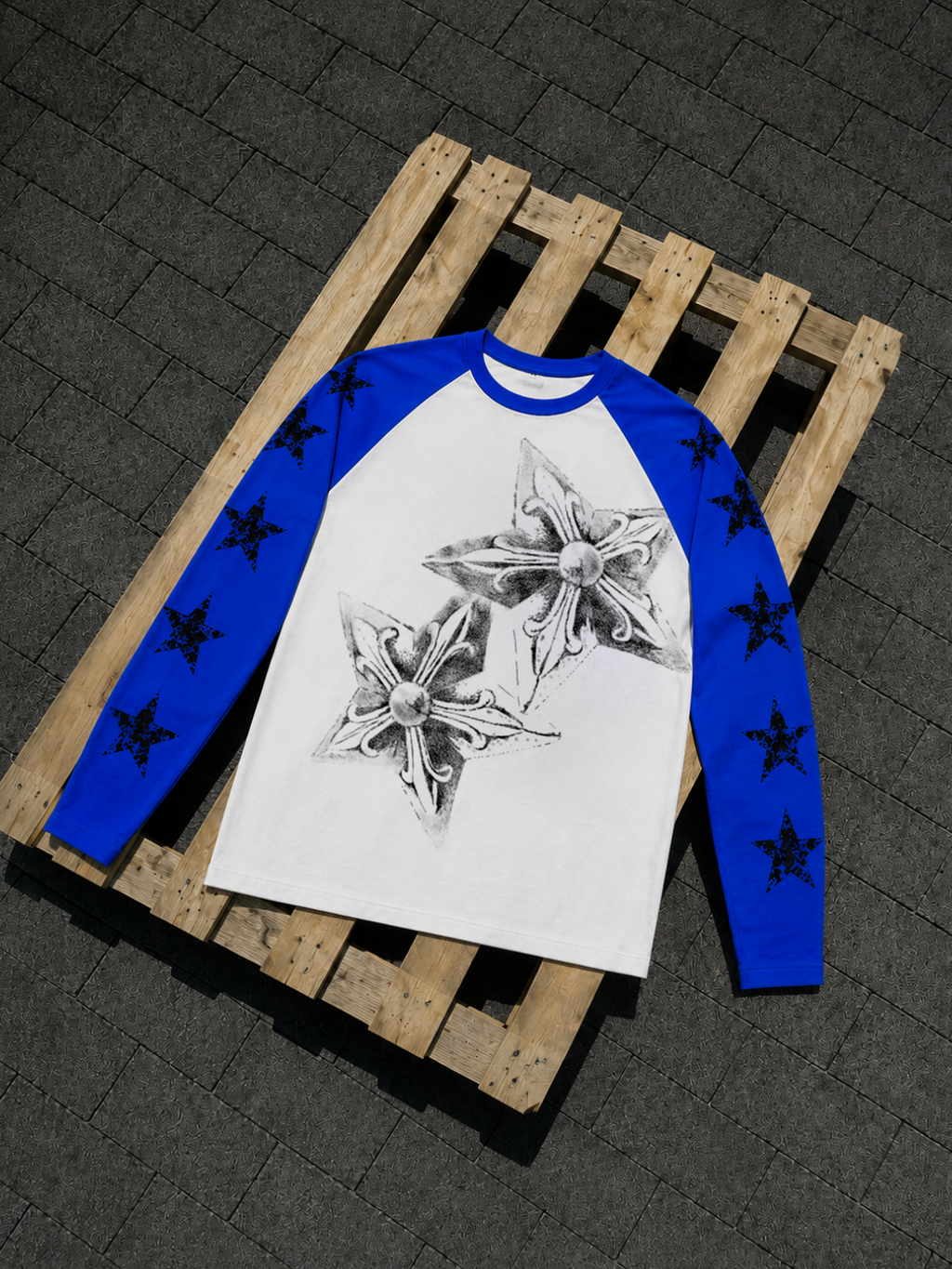 COBALT RELIC WAFFLE TEE