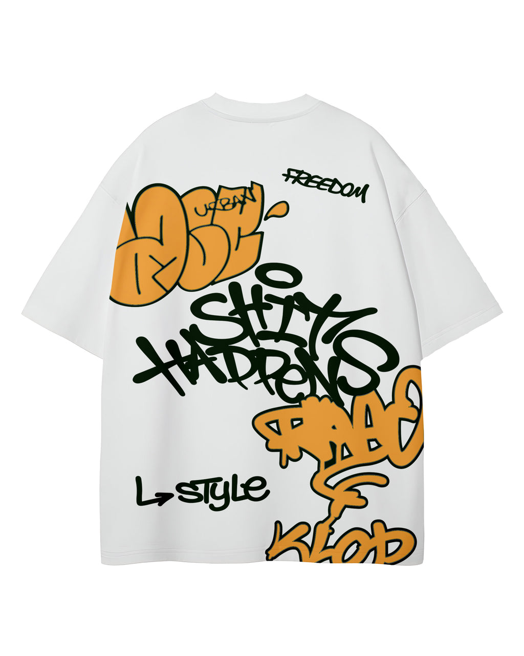 Shit Happens- Oversized Tee