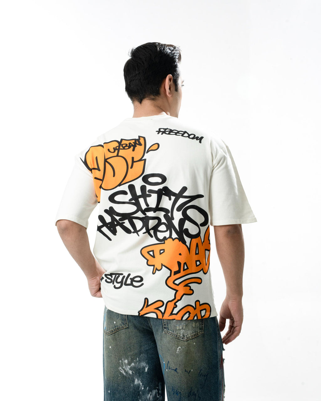 Shit Happens- Oversized Tee