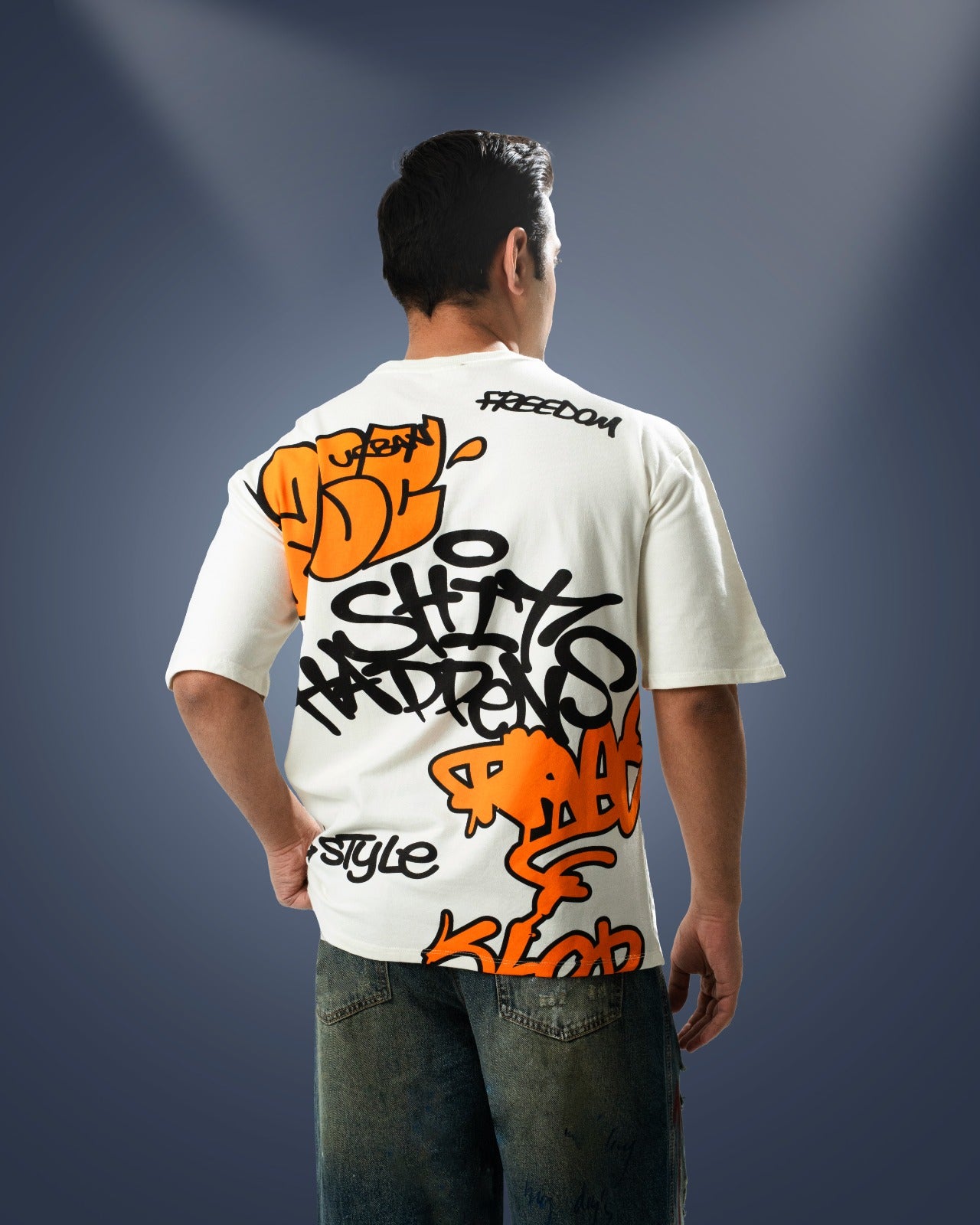 Shit Happens- Oversized Tee