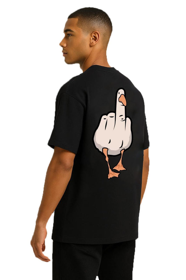 DUCK OFF - OVERSIZED TEE