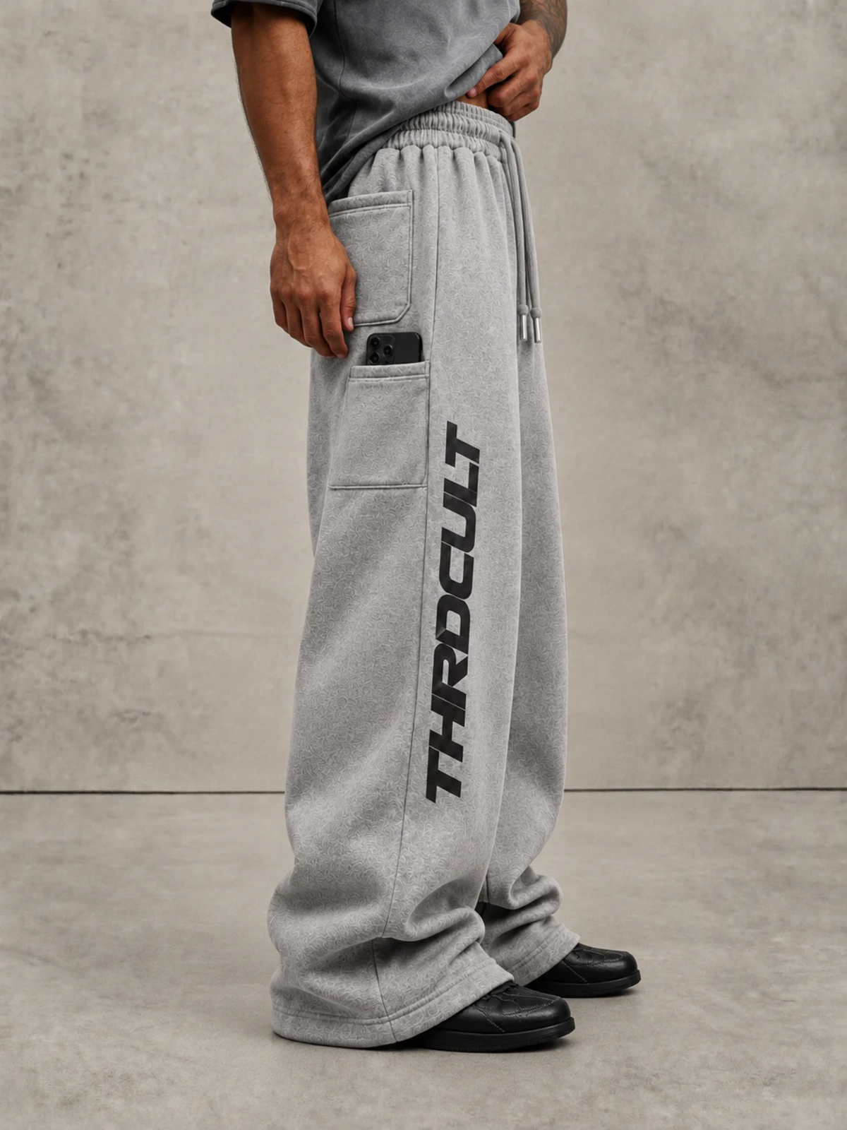THRD CULT AFTERHOURS SWEATPANTS - GRAY